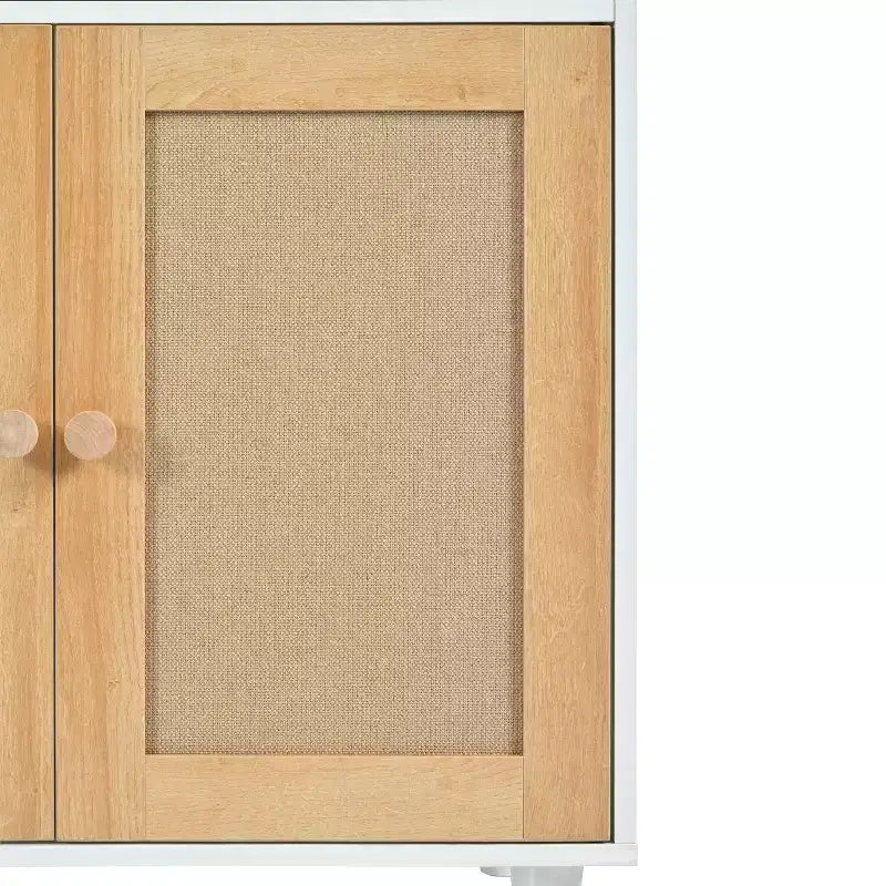 Letto matrimoniale con struttura imbottita e testiera curva morbida, beige