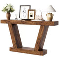 63-Inch Long Console Table. Narrow Entryway Accent Table for Hallway. Behind The Couch. Living Room & Entrance