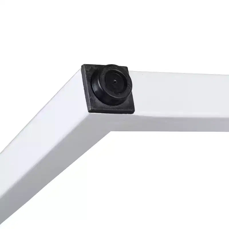 Scrivania per computer da 47" con struttura aperta in metallo, tavolo da scrittura moderno per ufficio in casa