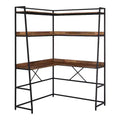 Clydebank Corner Desk with Bookcase and USB Plug - HOMES: Inside + Out